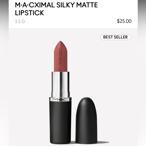 ‼️ LAST ONE 💋 VELVET TEDDY a M·A·CXIMAL SILKY MATTE LIPSTICK. RETAIL $25.  **NEW - Picture 11 of 14